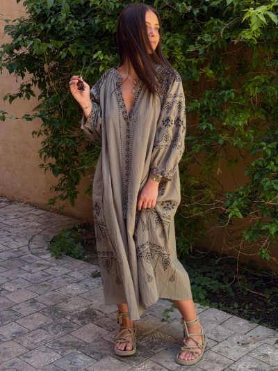 Robe OCEANE kaki