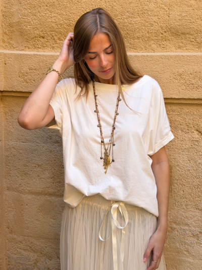 T-shirt PAUL écru