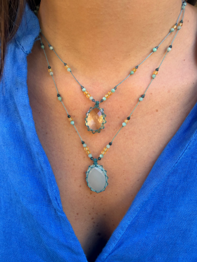 Petit talisman LEA citrine 2