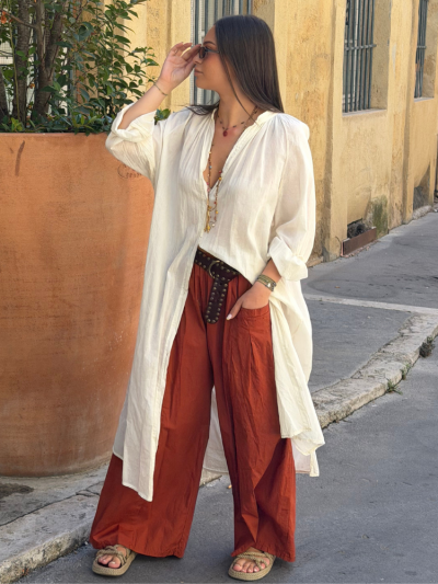 Robe CASSIE écru