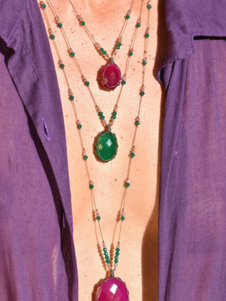 Petit talisman ONYX vert