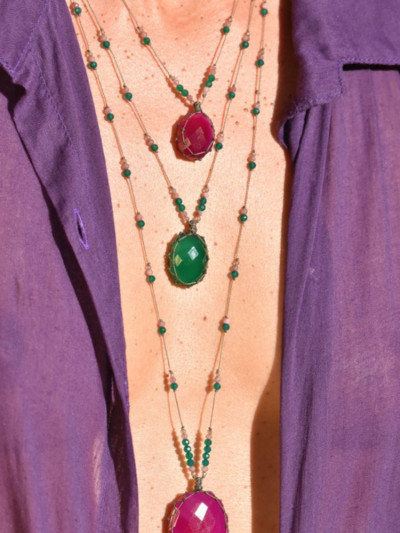 Petit talisman ONYX vert