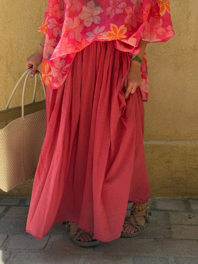 Jupon DIANA framboise