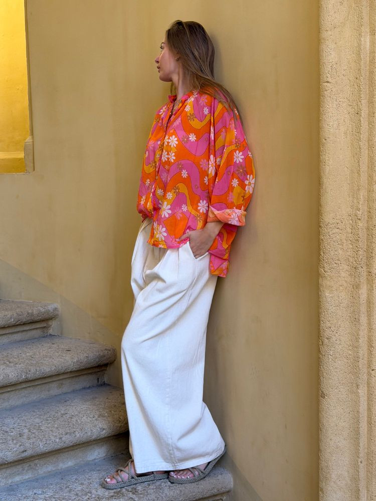 Chemise CAMERON orange