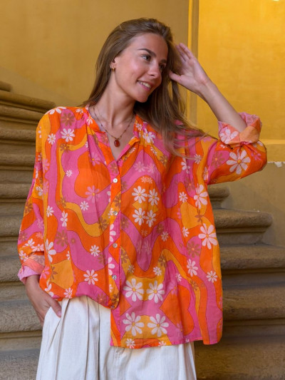 Chemise CAMERON orange
