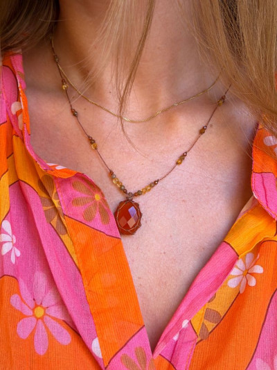 Petit Talisman CORNALINE