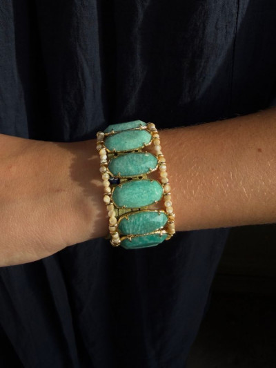 Manchette KAY turquoise