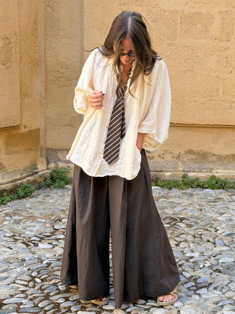 Pantalon CLEM choco