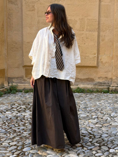 Pantalon CLEM choco