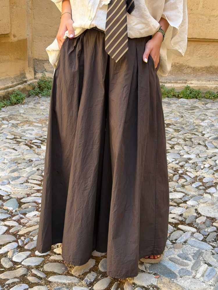 Pantalon CLEM choco