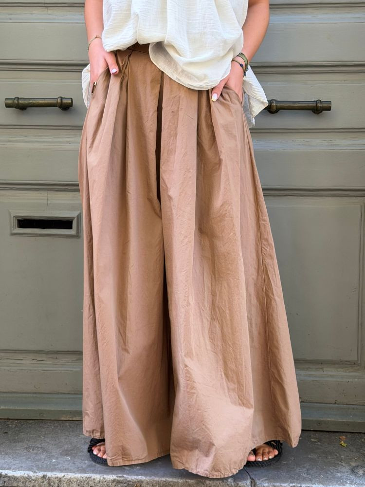 Pantalon CLEM camel