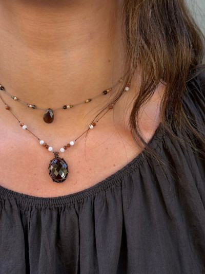 Petit Talisman QUARTZ fumé