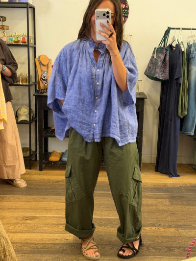 Chemise TIBURTINO bleu