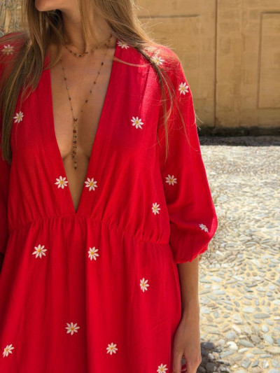 Robe EVA rouge
