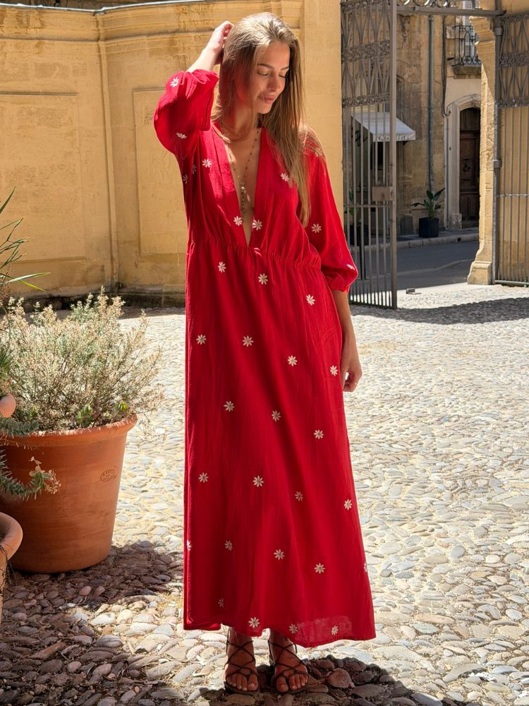 Robe EVA rouge