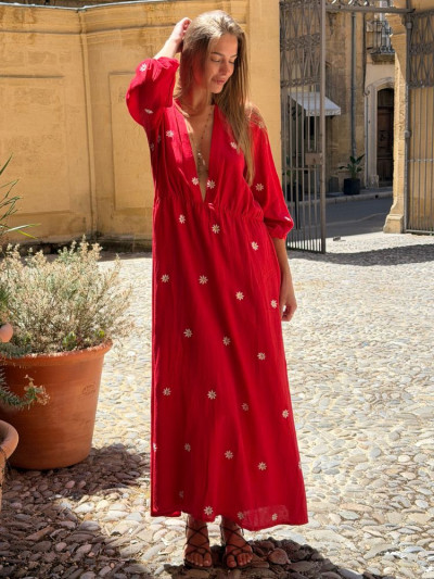 Robe EVA rouge