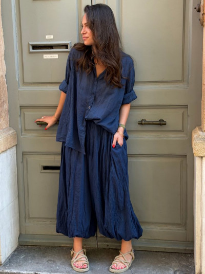 Chemise EDEN marine