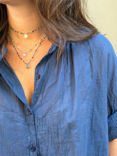 Chemise EDEN marine