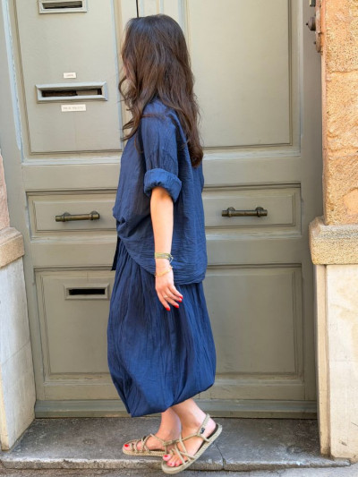 Chemise EDEN marine