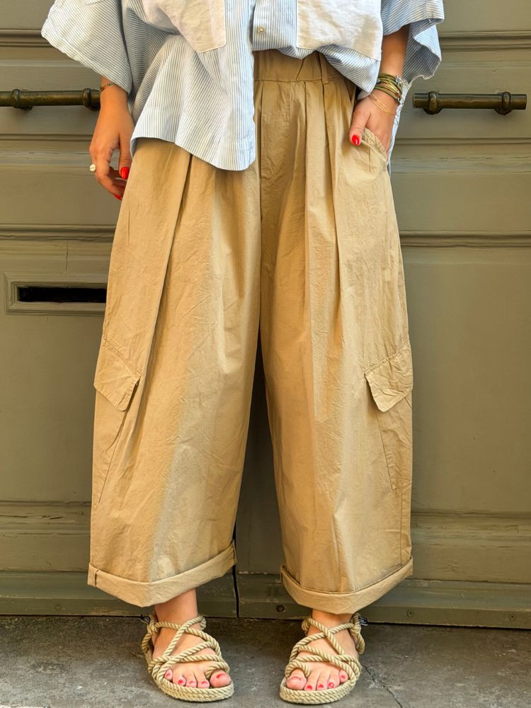 Pantalon SOLA beige