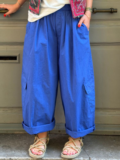 Pantalon SOLA bleu