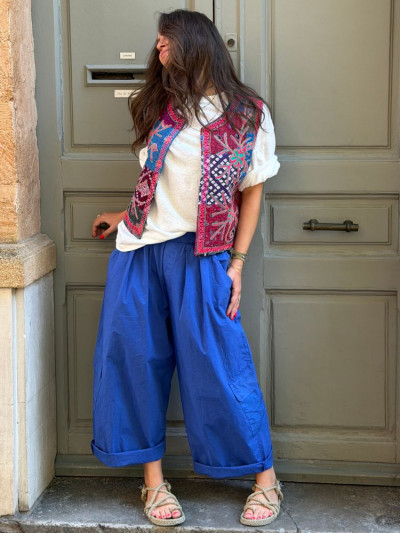 Pantalon SOLA bleu 2