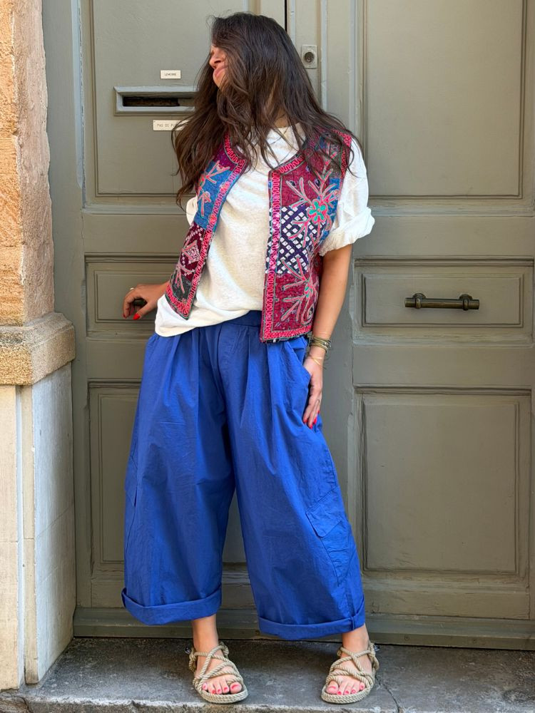Pantalon SOLA bleu