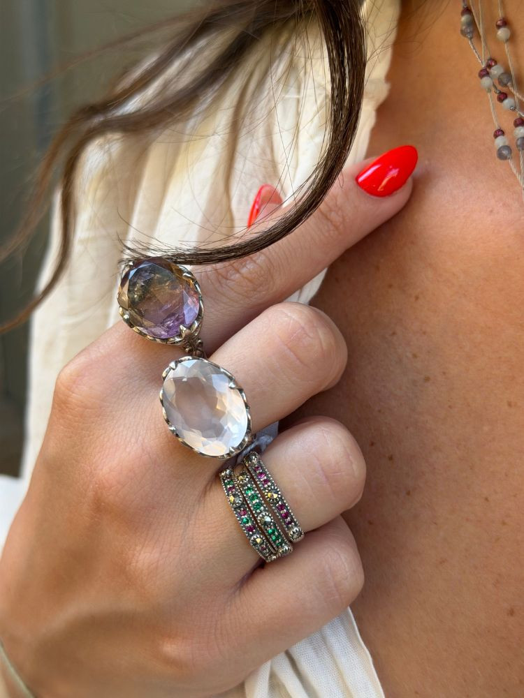 Bague CAMILLE amétrine