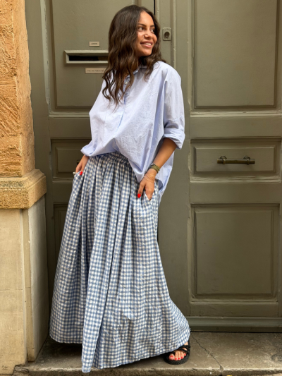 Blouse SANDIEGO bleu 2
