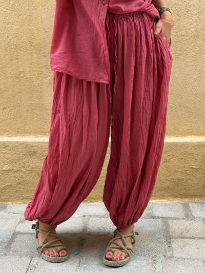 Pantalon BILL framboise