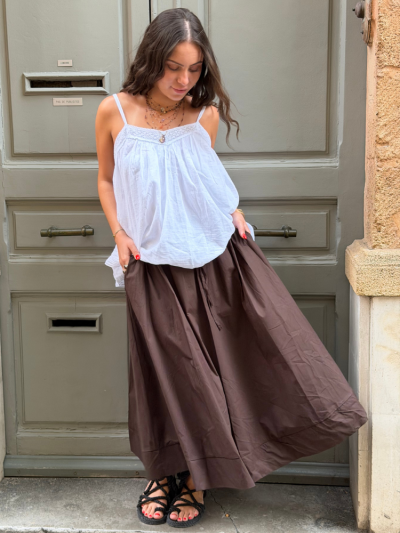 Top MYA blanc