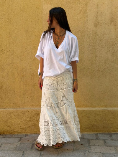 T-shirt TINA blanc 2