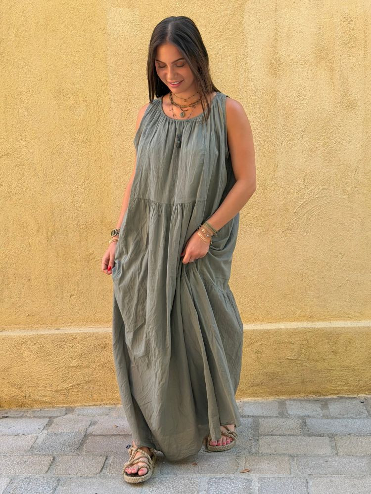 Robe ALBA kaki