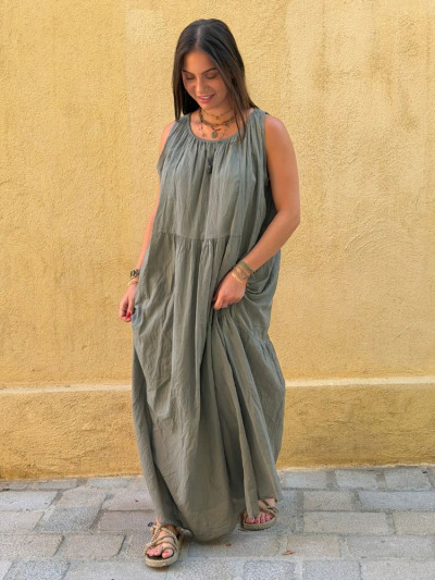 Robe ALBA kaki