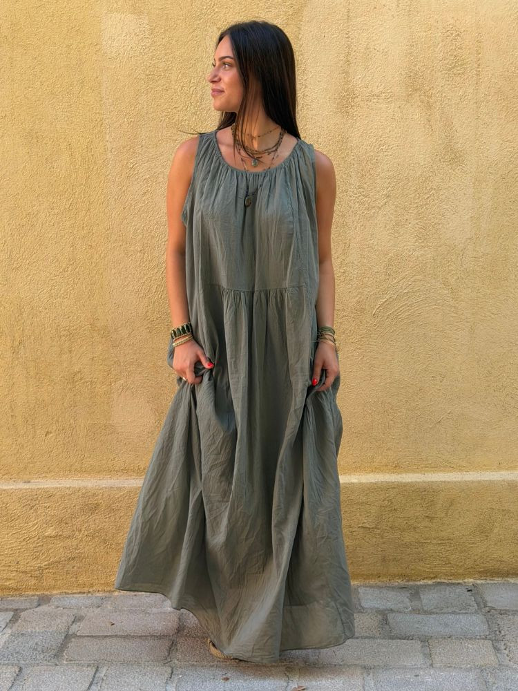 Robe ALBA kaki