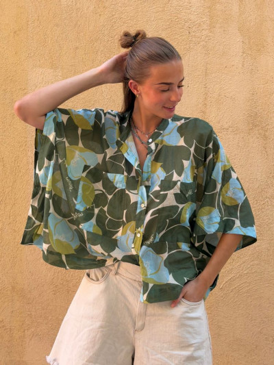 Chemise POLARIS vert