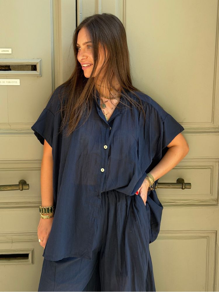 Chemise AUDE marine
