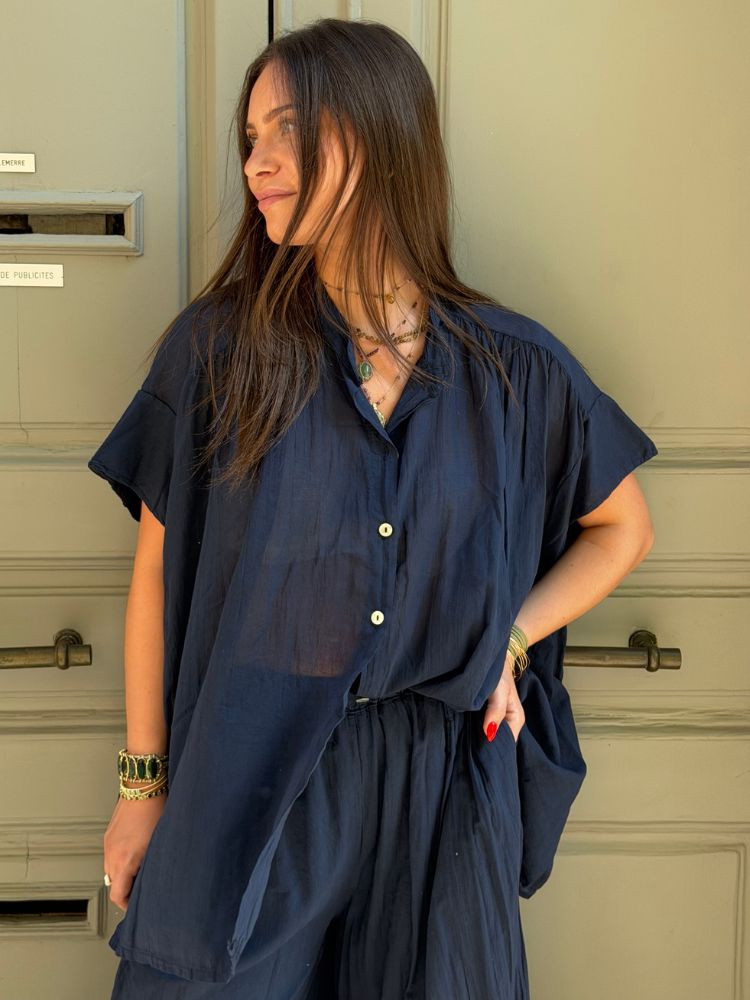 Chemise AUDE marine