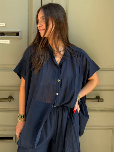 Chemise AUDE marine