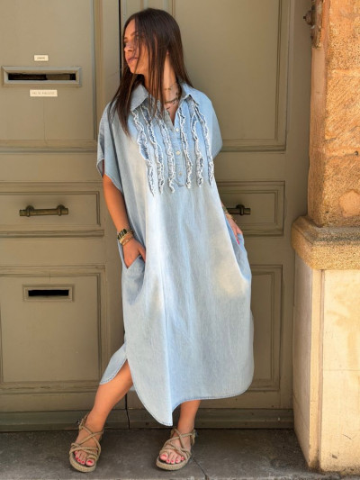 Robe TRASTEVERE denim 2