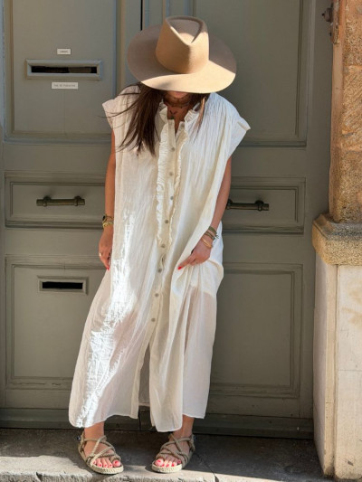 Robe OSCAR écru
