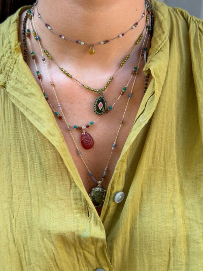 Collier JADE terracotta