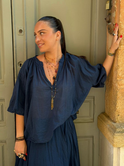 Blouse COCO marine
