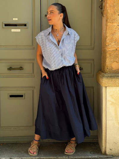 Chemise CARMEN marine