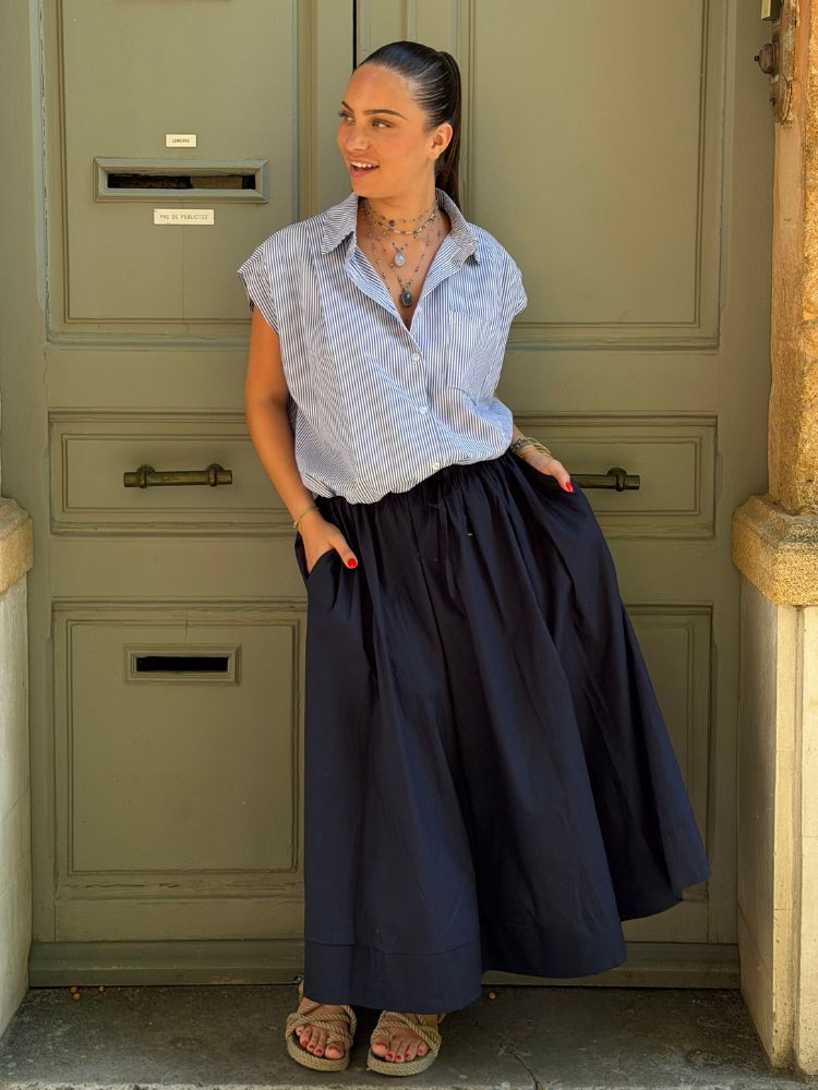 Chemise CARMEN marine