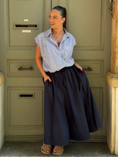 Chemise CARMEN marine