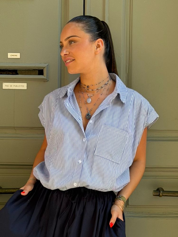Chemise CARMEN marine