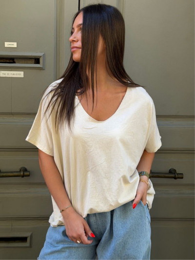 T-shirt TILLY écru