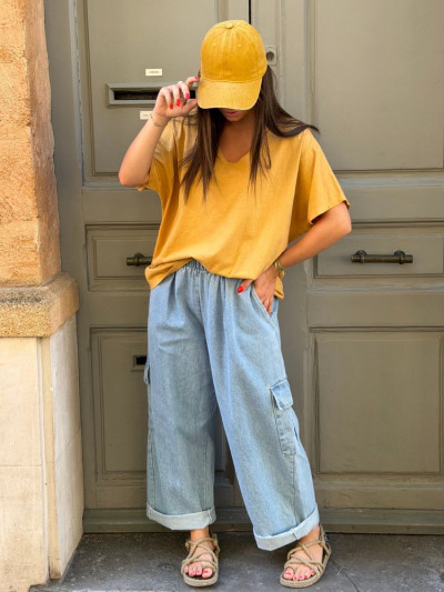 T-shirt TILLY safran
