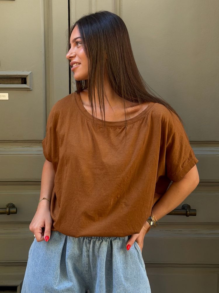 T-shirt PAUL caramel
